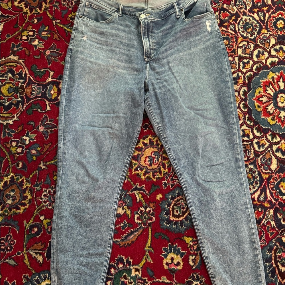 Abercrombie & Fitch super skinny ankle high rise, curve love 18L